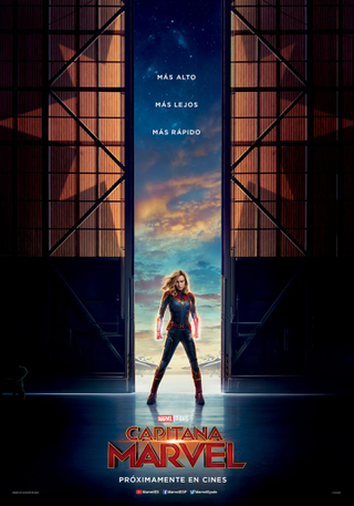 Illustration for article titled Marvel cambia el pĂłster en español de Capitana Marvel tras quejas de que parecĂa un anuncio de aspiradoras